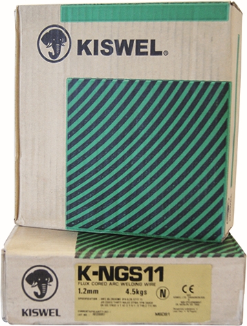 Other view of MIG Wire - Flux Cored - Mild Steel - 1.2 mm - 15 kg - Spool - K-NGS11 - Kiswel