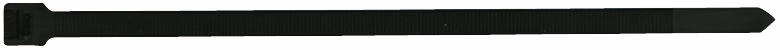 Other view of Locking Cable Tie - Weather Resistant Nylon 6.6 - Black - 8" x 0.098" - 100/Pack - Series PLT - Pan-Ty® - Panduit