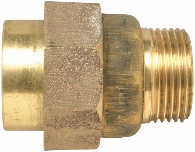 Other view of UNION BRASS M&F H.W.  BSP 3"     80MM