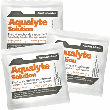 Other view of Aqualyte Solution - 80 gm - Sachet - Orange - 100/Carton - A-0806100C - Aqualyte