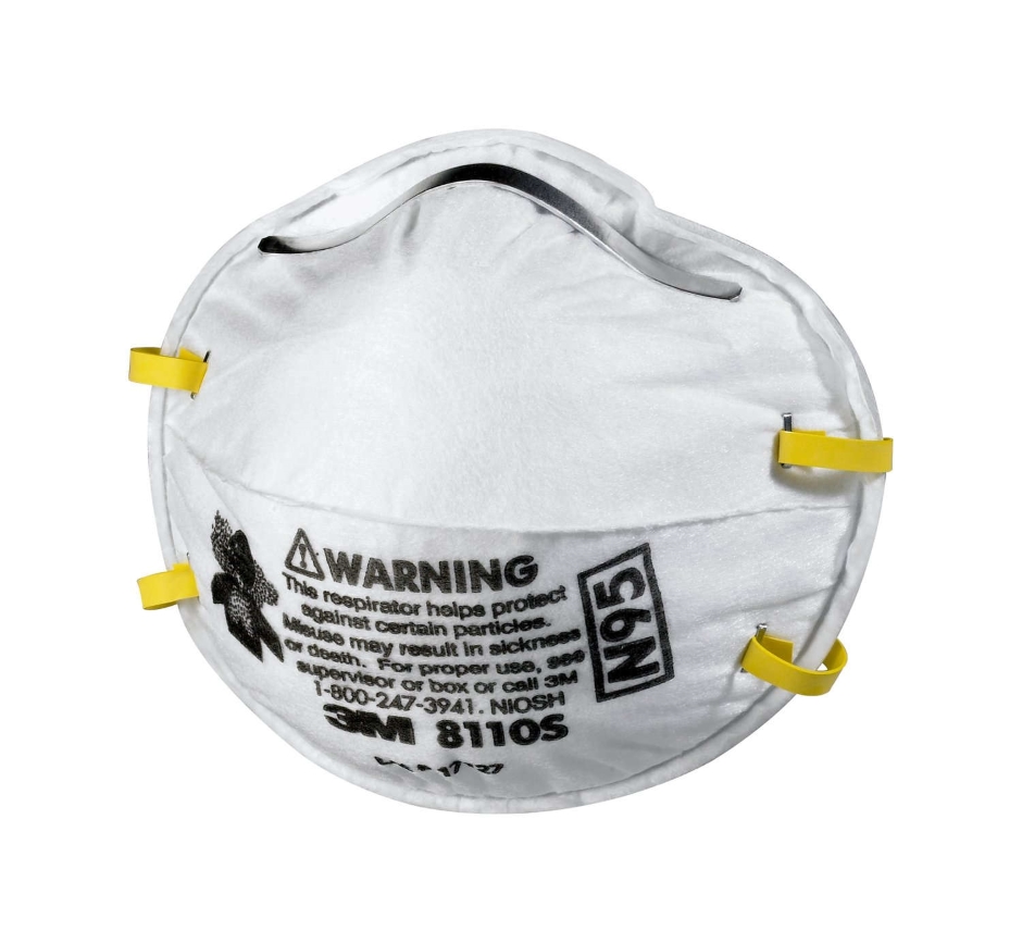 Other view of Particulate Respirator - Cupped - Dust/Mist - Small - Class P2 - 8110S - XA010000512 - 3M