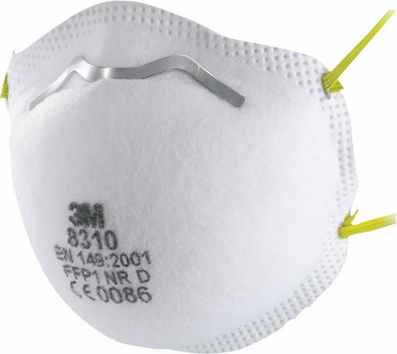 Other view of Disposable Particulate Respirator - Cupped - Standard - Class P1 - 8310 - 70071623139 - 3M