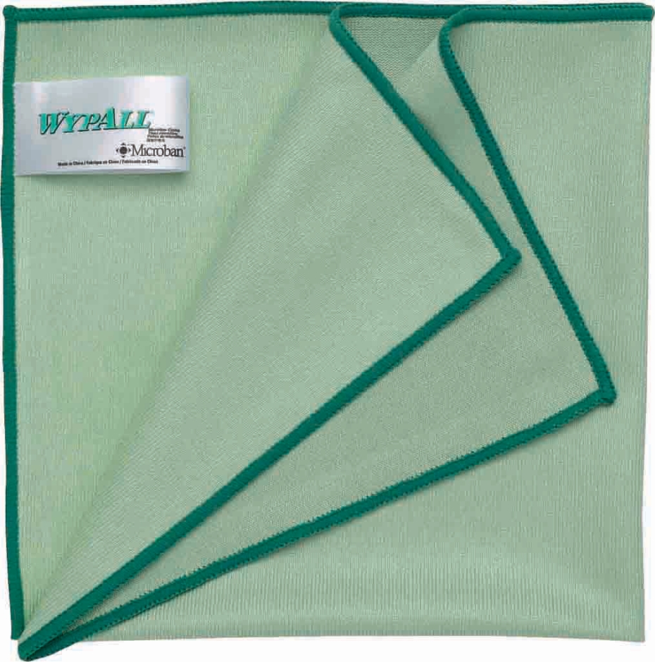 Other view of Cleaning Cloth - Microfiber - Green - 40 x 40 cm - 6/Bag - 83630 - Wypall