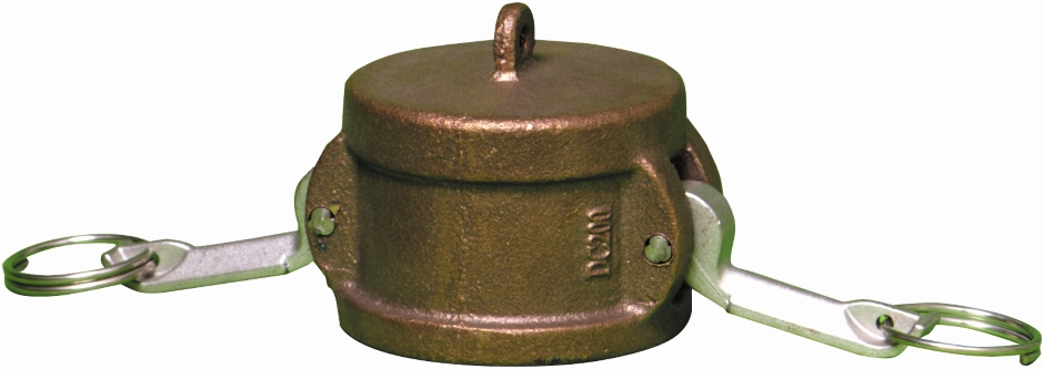 Other view of Dixon Camlock Dust Cap - Type Dc - Female Coupler X Blank End - Bronze - 40mm - BR150DC