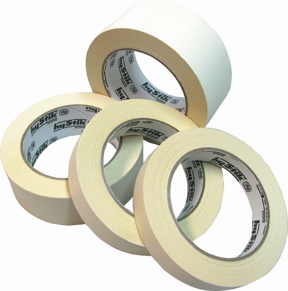 Other view of Masking Tape - General Purpose - Cream - Crepe Paper - Hi Tack - 18 mm x 50 m - 8801 - HyStiK  - Stylus