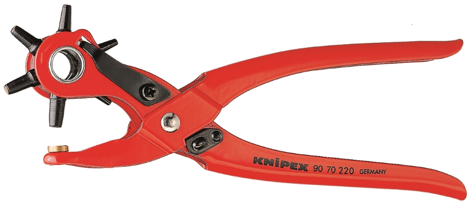 Other view of Revolving Punch Plier - 2 to 5 mm Capacity - 220 mm Length - 9070220 - Knipex