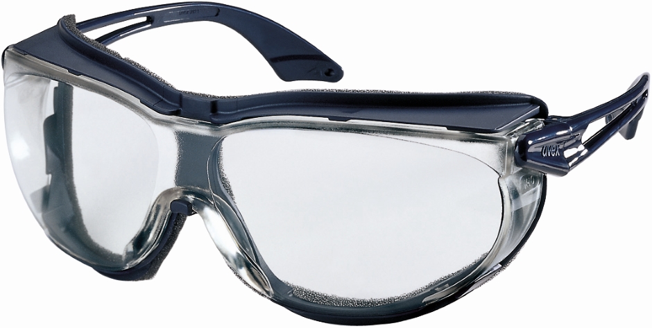 Other view of Safety Spectacles - Black Frame - Polycarbonate Clear Lens - THS - 9175-265 - skyguard - uvex