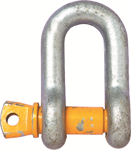 Other view of Bullivants Screw Pin Dee Shackle - Load Rated Shackles - Grade S - Galvanised - 0.5T