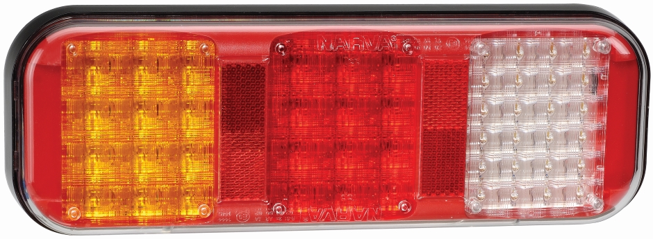 Other view of Rear Stop/Tail Direction LED Indicator and Reverse Lamp with In-Built Retro Reflector - 9 to 33 V - 284 mm x 37 mm x 100 mm - Blister Pack - Narva