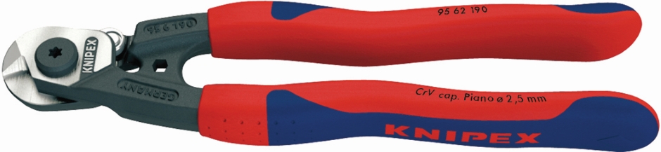 Other view of Wire Rope Cutter - Forged - 190 mm Length - Multi-Component Grip - 9562190 - Knipex