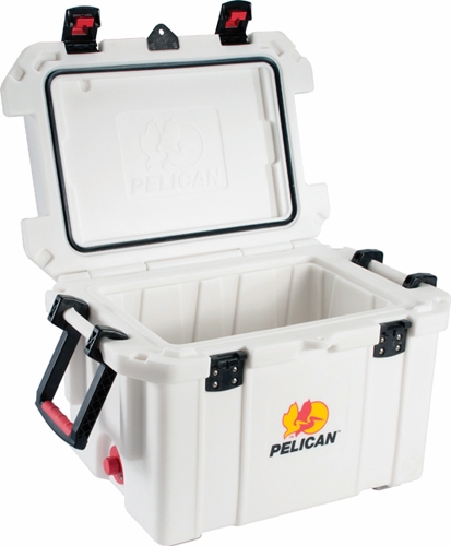 Other view of Rugged Cooler - Heavy-Duty - Polyethylene - White - 155.2 x 69.8 x 69.8 cm - 250 Quarts - EC250QTW - Pelican - (1/Pack)