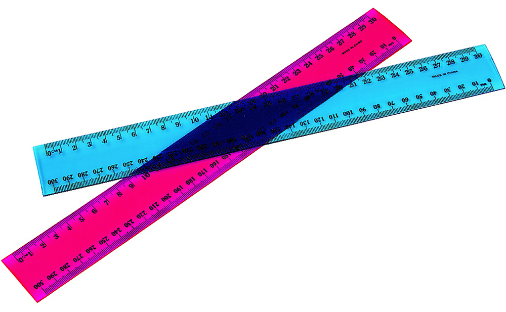 Other view of Marbig - 975618 - Ruler Plastic  Fluorescent - 30cm