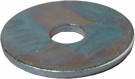 Other view of Mudguard Washer - Steel - Zinc Plated - 3/8" x 2" x 12G - 1000386 - WASCA