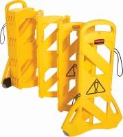 Other view of Mobile Barrier - Yellow - 101.6 cm - RFG9S1100 YEL - Rubbermaid