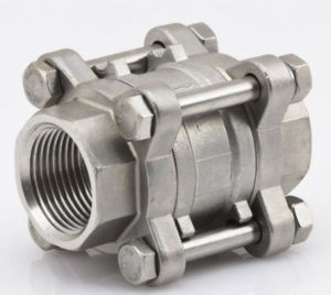 Other view of AAP Valve Check - Female - Bsp - 3 Piece - 316 Stainless Steel - 25mm - SS3CV25