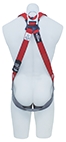 Other view of Full Body Rigger's Harness - Polyester - Red and Grey - Large - AB123L - PRO™