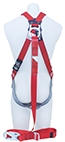 Other view of Full Body Rigger's Harness - Polyester - Red and Grey - Large - AB126-36L - PRO™