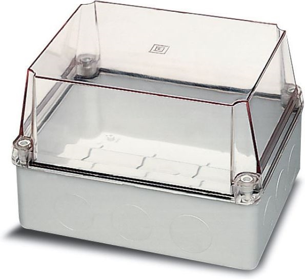 Other view of Enclosure W/High Screw-On Lid - Thermoplastic - Grey - Transparent - 310 mm x 240 mm x 160 mm - ABB