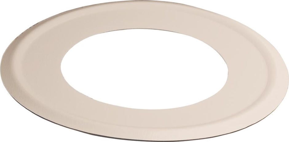 Other view of ABEY 2695/10 Plate Cover For PVC Pipe Flat - 50mm - White