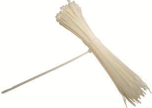 Other view of Strom Cable Ties - Indoor - Natural - 380mm x 4.8mm - Pack 100