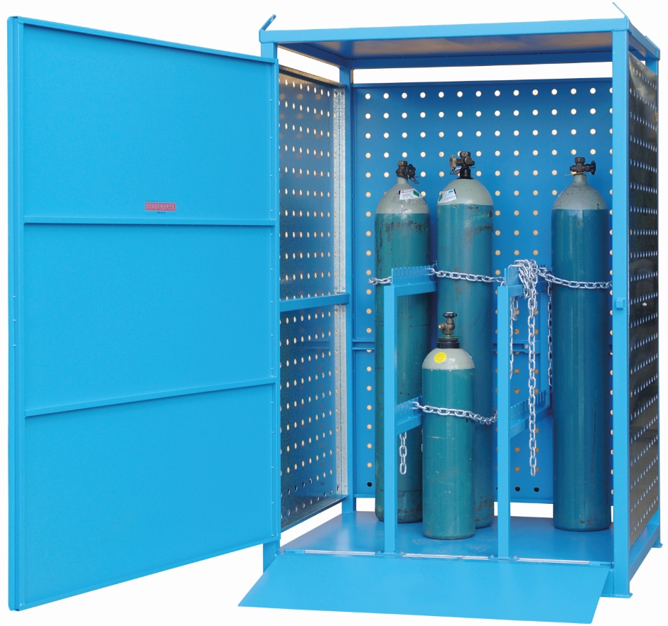 Other view of CAGE GAS CYL STORAGE AG2SS SINGLE SIDED