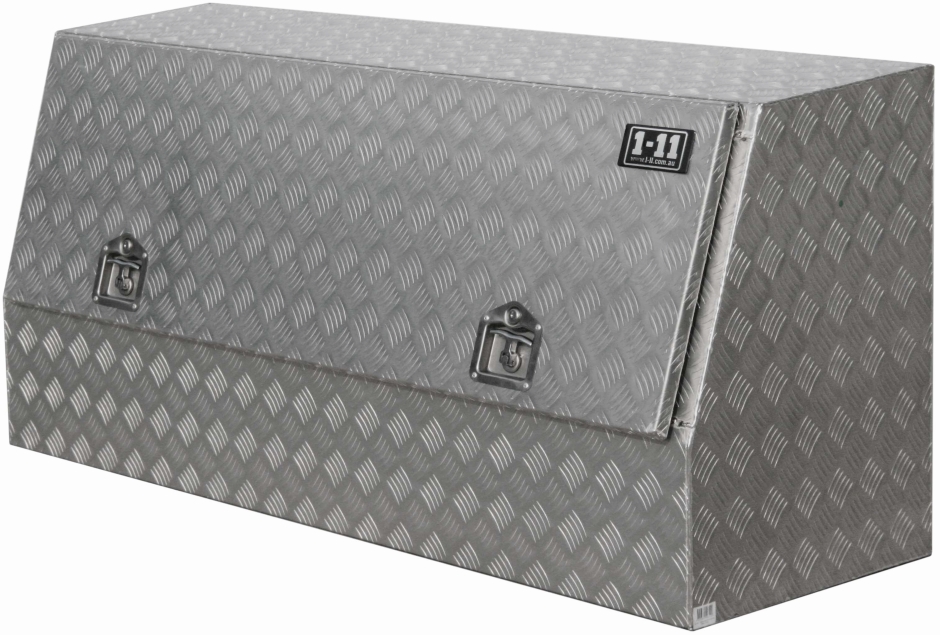 Other view of Tonner Truck Tool Box - 30 kg Capacity - Aluminium - Silver - 1500 x 680 x 500 mm - AL Series - One Eleven