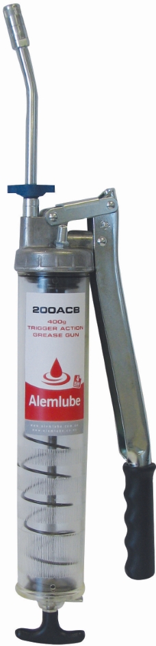 Other view of GUN GREASE LEVER ALEMLUBE CLEAR 400G