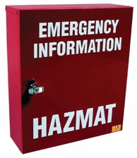 Other view of Hazmat Cabinet - Zincanneal/Metal - 400 x 490 x 130 mm - AU25001 - PBA Safety