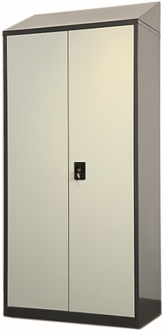 Other view of JBS - Industrial Storage Cupboards - Slope Top - Grey - 2000 x 900 x 450mm