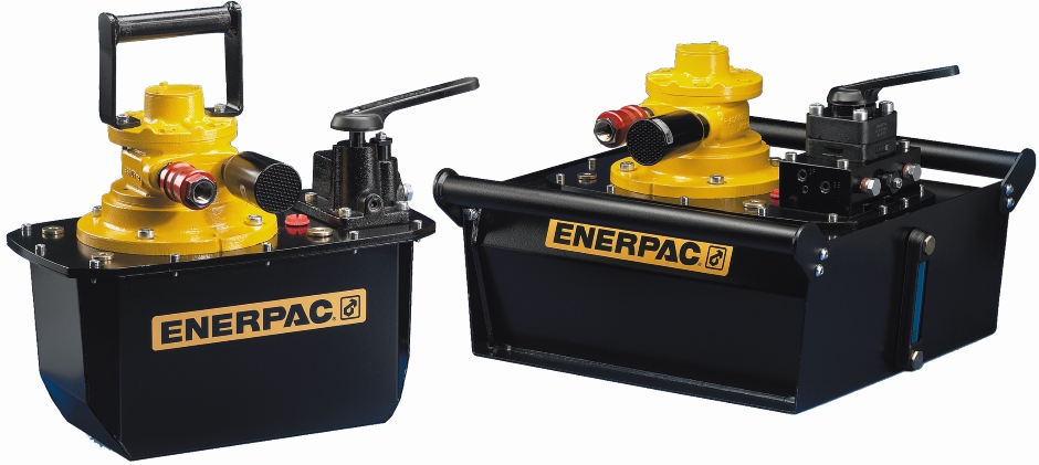 Other view of Hydraulic Pump - Air-Powered - Modular - Manual - 700 bar - 4 to 40 L - ZA4420MX - ZA4-Series - Enerpac