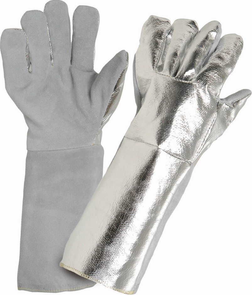 Other view of Heat Resistant Gloves - Leather with Aluminium Back - AP800120 - Guardian Safety