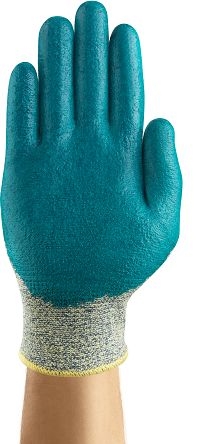 Other view of Cut Resistant Gloves - Nitrile Foam Coat - Blue/Gray - Size 10 - 11-501 - HyFlex® - Ansell