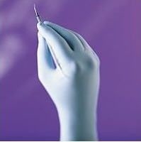 Other view of Ansell Micro-Touch® 313041080 Disposable Gloves - Examination - Nitrile - Non-Sterile - Powder Free - Textured - Latex Free - Blue - XL - Box of 200