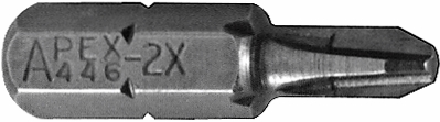 Other view of Apex 446-2-I Bit Insert 1/4" Hex Phil #2