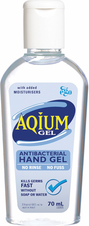 Other view of SANITISER HAND GEL AQIUM CLEAR 60ML