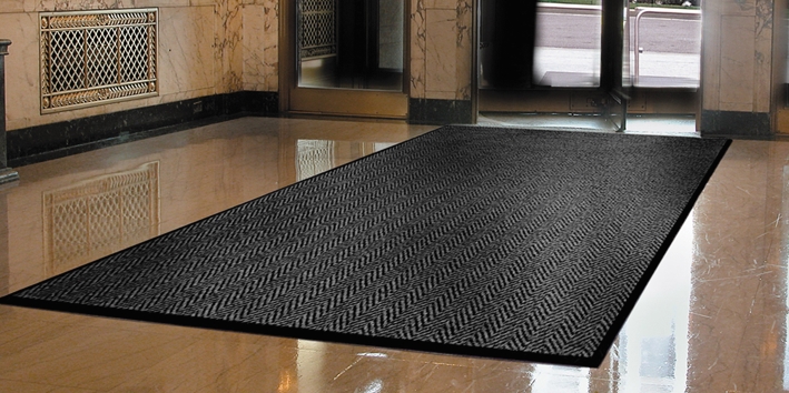 Other view of Entrance Mat - Charcoal - 120 x 180 cm x 0.375" - 801182CH - Arrow Trax™ - Inter Clean