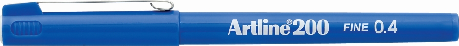 Other view of Artline 200 Fineliner Pen - 0.4mm Blue