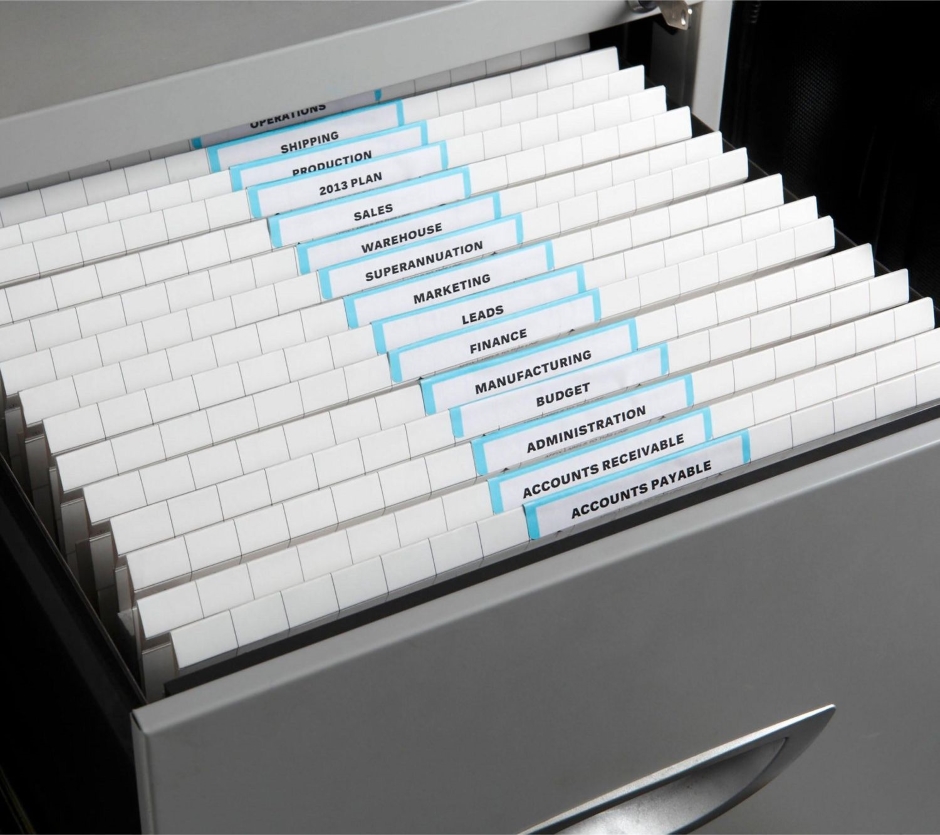 Other view of File Rack - Lateral Filling - Cardboard - White - 367 x 370 x 242 mm - Foolscap - 166007 - Quickview - Avery - (50/Box)