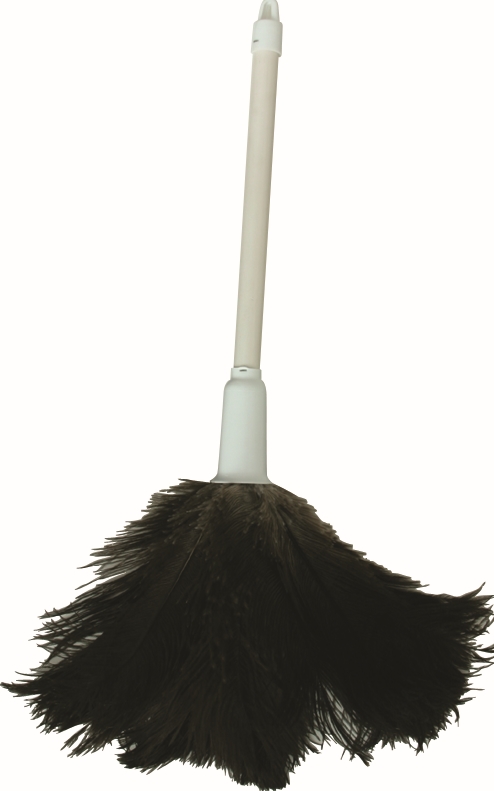 Other view of Medium #1 Feather Duster - Genuine Ostrich Feather Bristle - 160 x 160 x 600 mm - B-21001 - Oates