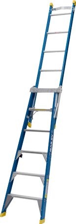 Other view of Extension Stepladder - 8 Step - Fibreglass - 2.4/4.1 m - 150 kg - Professional Punchlock® - BAILEY