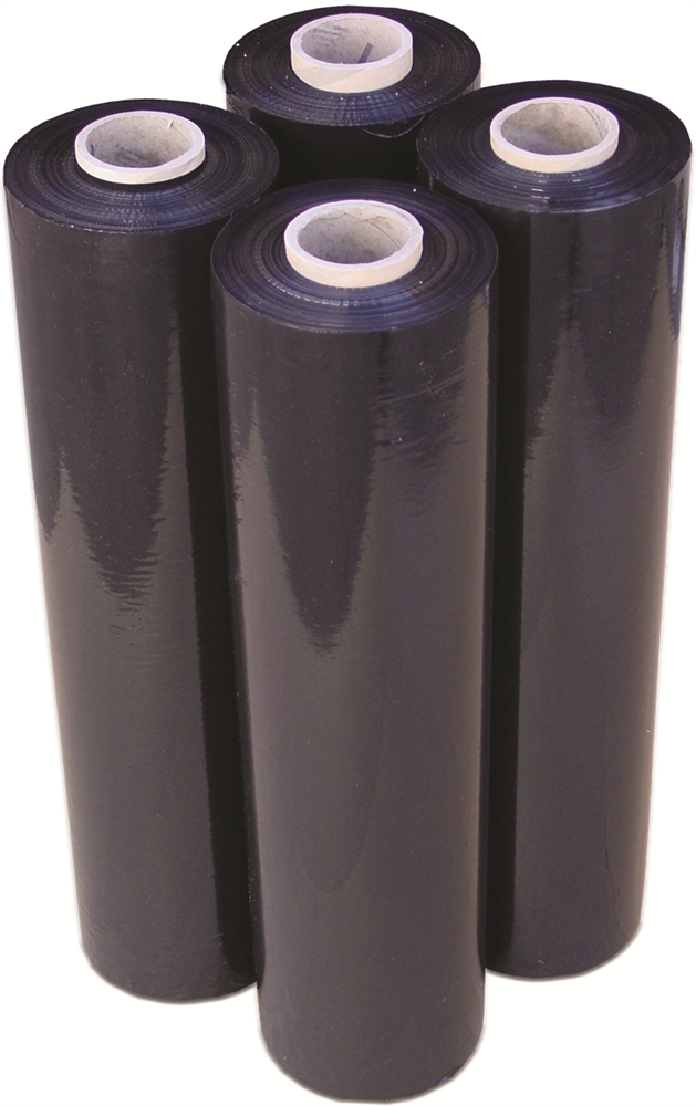 Other view of Stretch Wrap Hand Rolls - Black - 500mm x 400m x 25UM - Integrated Packaging