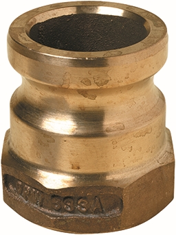 Other view of Dixon Camlock Coupler - Type A - Male X Female BSP - Bronze - 20mm - BR075A