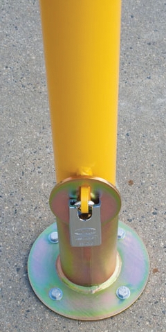 Other view of Bollard Holder - Surface Mount - Sleeve-Lok - 90 mm - Steel - BSL90H - Barrier Group