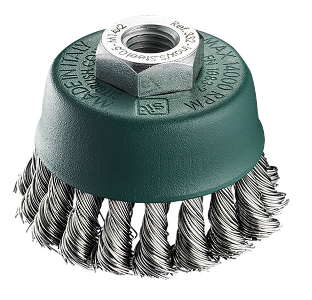 Other view of Twist Knot Wire Cup Brush - Steel/Stainless Steel - 70mm - M10 x 1.5mm x 0.5mm - 1 Row - Sit