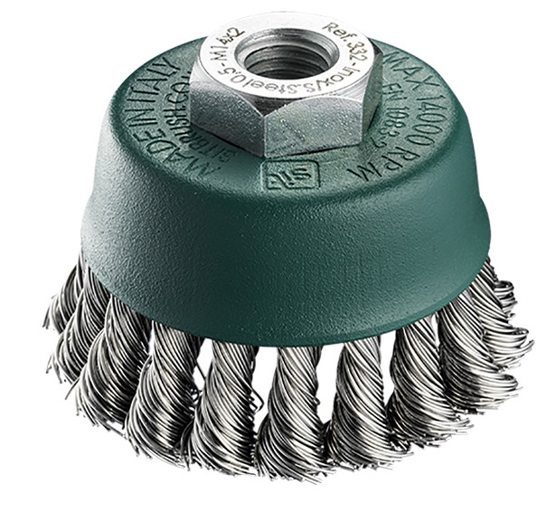 Other view of SIT - Twist Knot - Wire Cup Brush - Stainless Steel - 70mm