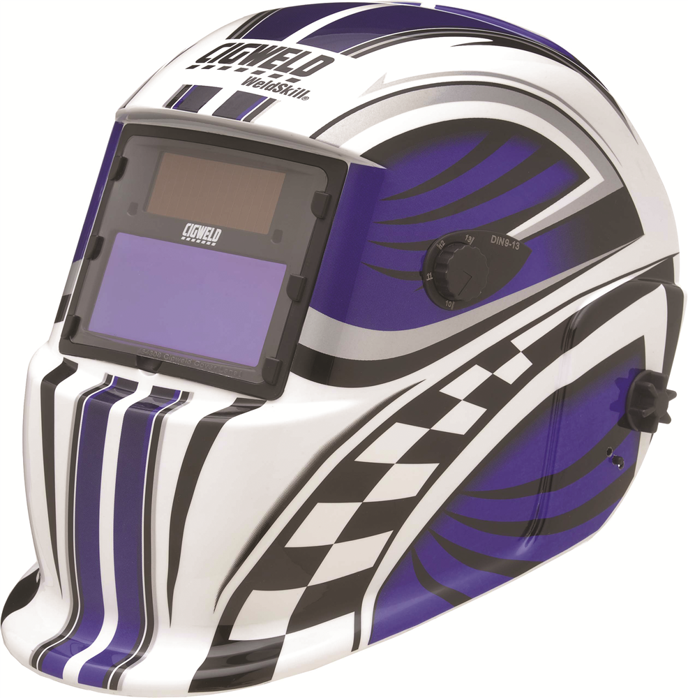 Other view of Welding Helmet - Racer - AutoV9-13 - Cigweld WeldSkill