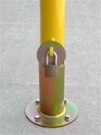 Other view of Bollard Holder - Surface Mount - Sleeve-Lok - 90 mm - Steel - BSL90H - Barrier Group