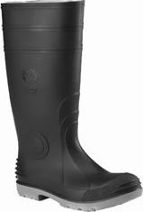 Other view of BOOTS PVC S/TOE 3/4 LTH 62088 BLK/GRY 11