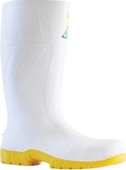 Other view of GUMBOOTS SAFEMATE S/CAP WHITE RED SOLE 8