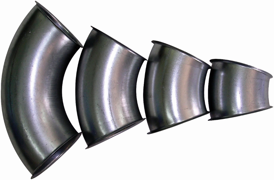 Other view of Eximo Bend - Ducting Speed Lock - Steel - Galvanized - 90Degree - 140mm ID - B140A